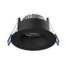 Noxion LED Spot Ares Diep ring Zwart 6W 540lm 927-940 3CCT - met Binnenring Zwart | Zaagmaat 68mm